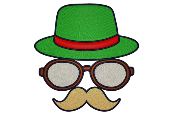 Hat, Glass, Moustache: A Festive Embroidery Review