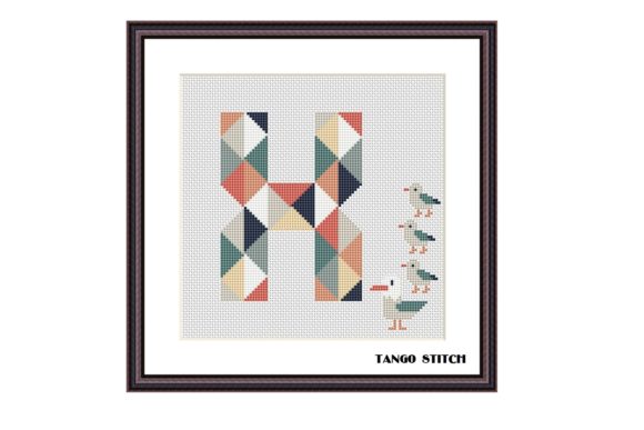 Review: Letter X and Seagull Family Cross Stitch
