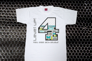 Review: Level Up 4th Birthday Applique for Custom Gifts
