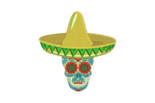 Review: Sugar Skull Wearing a Sombrero for Holiday Sales