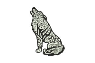Zentangle Wolf Howling: A Designer’s Review